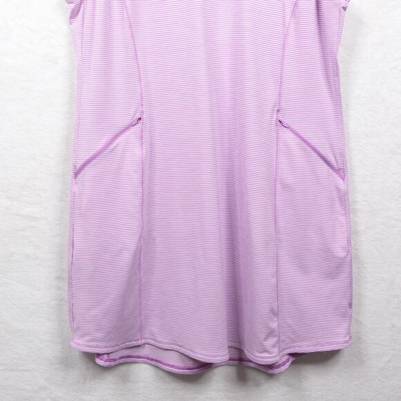 DULUTH TRADING CO Pier Genius Striped Dress Performance Quick Dry UPF 50+ Sz XXL - Picture 5 of 9